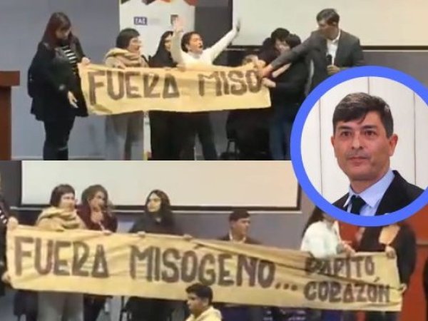 Funan a Franco Parisi en Universidad de Tarapacá