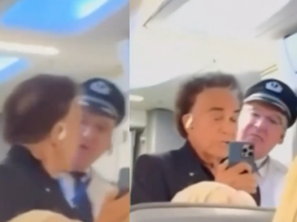 El violento momento en que “El Puma” es expulsado de un avión: el piloto lo encara