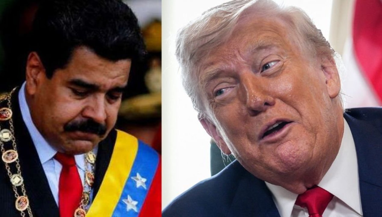 /internacional/donald-trump-comparte-la-primera-foto-de-nicolas-maduro-detenido-por-las